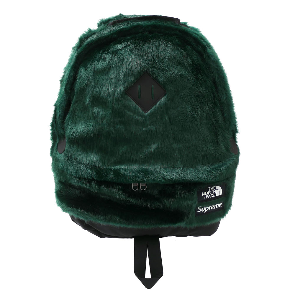 新品 シュプリーム SUPREME x ザ ノースフェイス THE NORTH FACE Faux Fur Backpack バックパック GREEN グリーン 緑 メンズ レディース 新作 グッズ 39ショップ