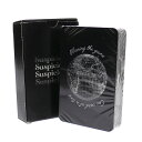 真っ黒　トランプ 【数量限定特別価格】 新品 サスピシアス アントワープ SuspiciouS Antwerp The Voyager Playing Cards プレイング カード トランプ BLACK ブラック 黒 ユニセックス グッズ