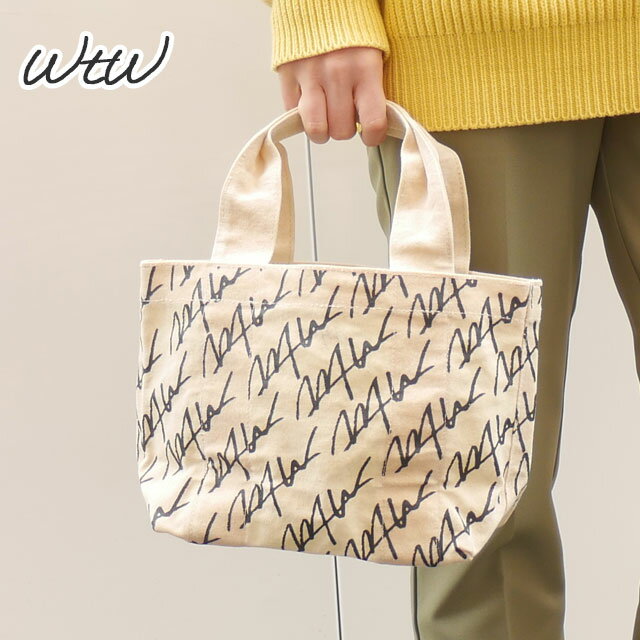 正規品・本物保証 新品 ダブルティー WTW BASIC TOTE S トート バッグ NATURAL ナチュラル メンズ レディース グッズ