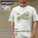 楽天CliffEdgeR正規品・本物保証 新品 パタゴニア Patagonia M's Premier Poster Regenerative Organic Pilot Cotton Tee プレミア ポスター ROCパイロット コットン Tシャツ 37416 メンズ レディース 半袖Tシャツ