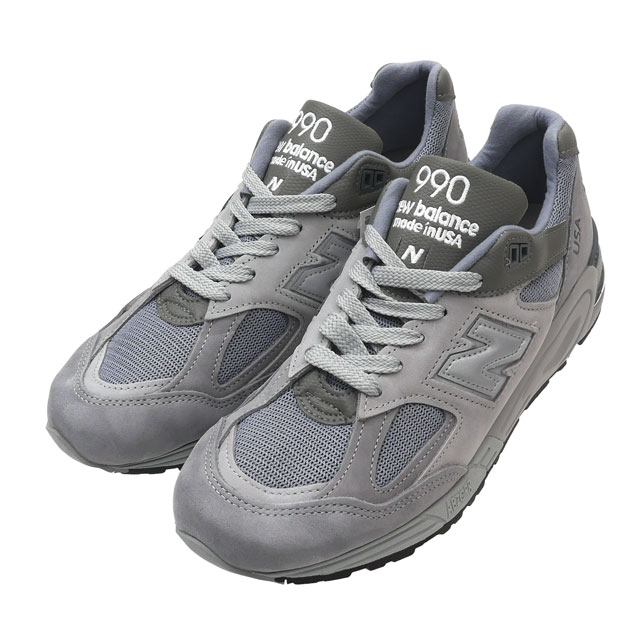 新品 ダブルタップス WTAPS x ニューバランス New Balance M990V2WT スニーカー GRAY グレー 灰色 メンズ 211NBNBD-FW01S (W)TAPS フットウェア 39ショップ