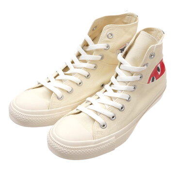 新品 プレイ コムデギャルソン PLAY COMME des GARCONS x コンバース CONVERSE ALL STAR HI PCDG オールスター スニーカー WHITE ホワイト 白 メンズ レディース フットウェア 39ショップ