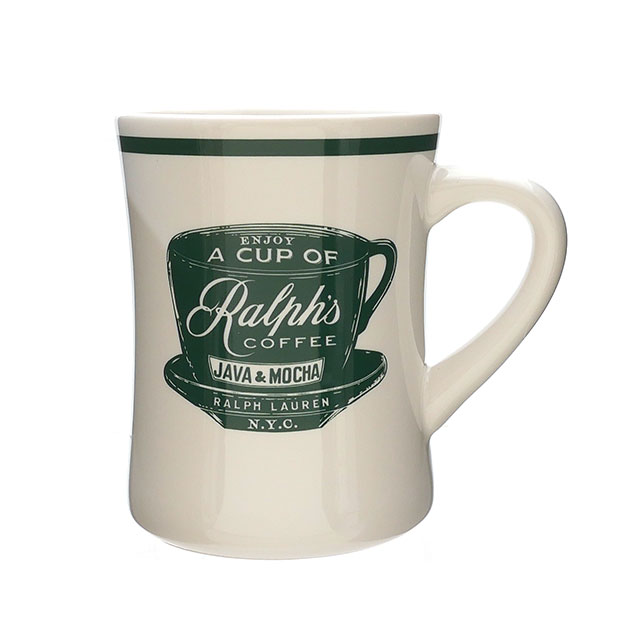 マグカップ メンズ 正規品・本物保証 新品 ラルフズ コーヒー Ralph's Coffee MUG CUP マグカップ WHITE ホワイト メンズ レディース ポロ ラルフローレン POLO RALPH LAUREN グッズ