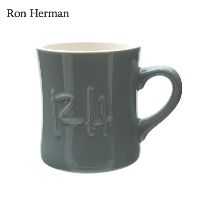 ʡʪݾ  ϡޥ Ron Herman RH Emboss Logo Mug ޥå LT.BLUE 饤ȥ֥롼  ǥ å