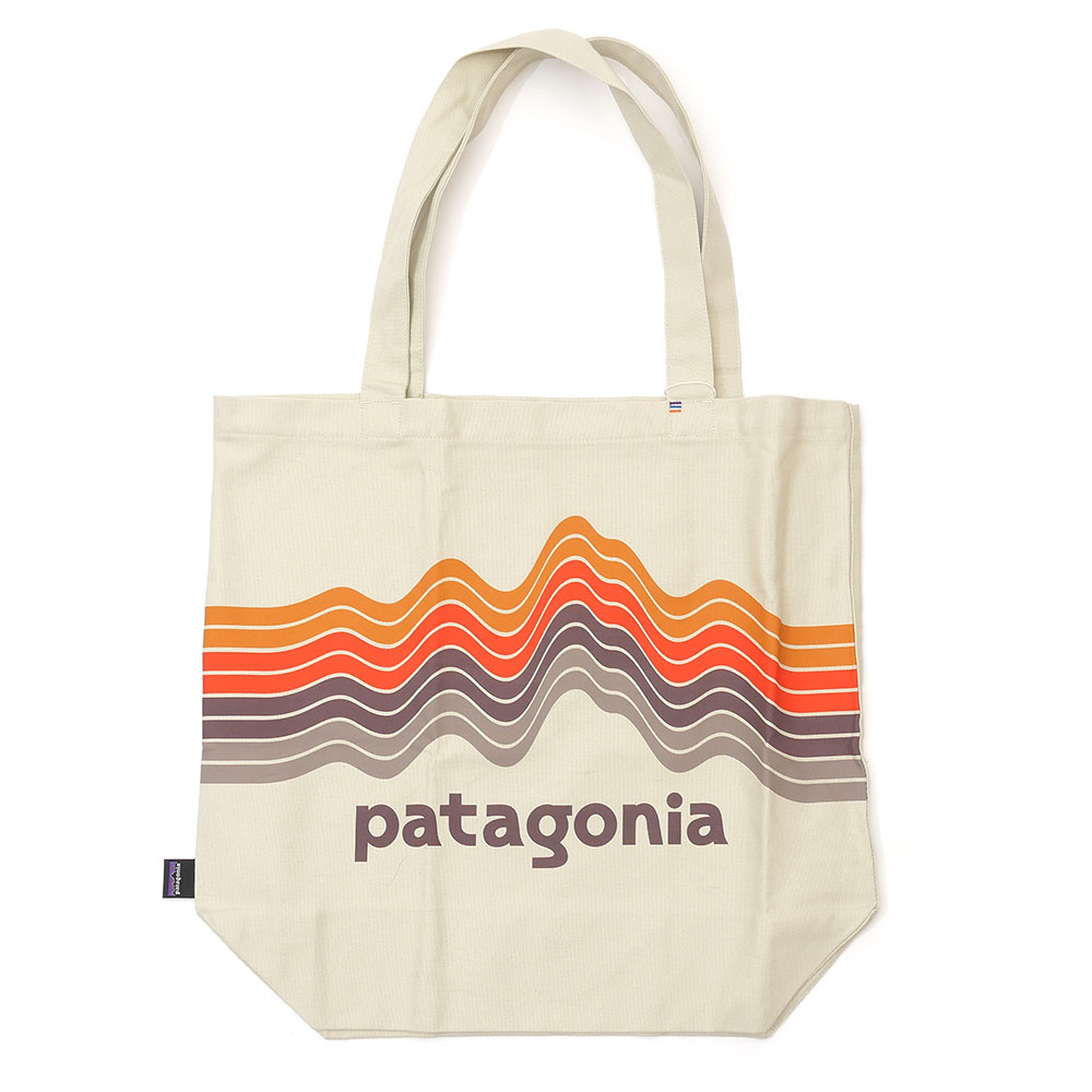 新品 パタゴニア Patagonia Market Tote マーケットトートバッグ エコバッグ Ridge Rise Stripe Bleached Stone RSBE 59280 メンズ レディース グッズ 39ショップ