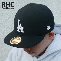 ロンハーマン 帽子 メンズ 【数量限定特別価格】 新品 ロンハーマン RHC Ron Herman x ニューエラ NEW ERA 9FIFTY SNAPBACK CAP キャップ BLACK ブラック 黒 メンズ レディース ヘッドウェア