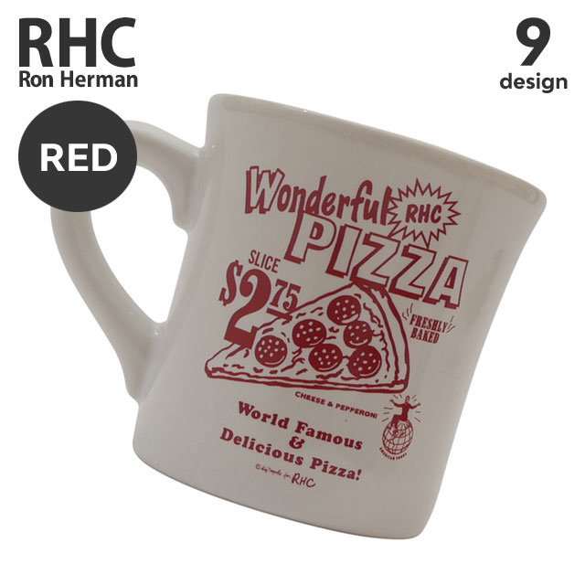 マグカップ メンズ 【数量限定特別価格】 新品 ロンハーマン RHC Ron Herman AMERICAN FOODS アメリカンフーズ Mug Cup マグカップ RED レッド 赤 メンズ レディース 290005746013～290005754013 グッズ