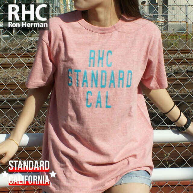 楽天CliffEdgeR正規品・本物保証 新品 ロンハーマン RHC Ron Herman x スタンダードカリフォルニア STANDARD CALIFORNIA SD RHC Logo Tee Tシャツ RED レッド 赤 メンズ 半袖Tシャツ
