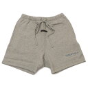 【数量限定特別価格】 新品 エッセンシャルズ ESSENTIALS FLEECE SWEAT SHORTS スウェットショーツ GREY グレー メンズ 新作 フィアオブゴッド FEAR OF GOD FOG パンツ