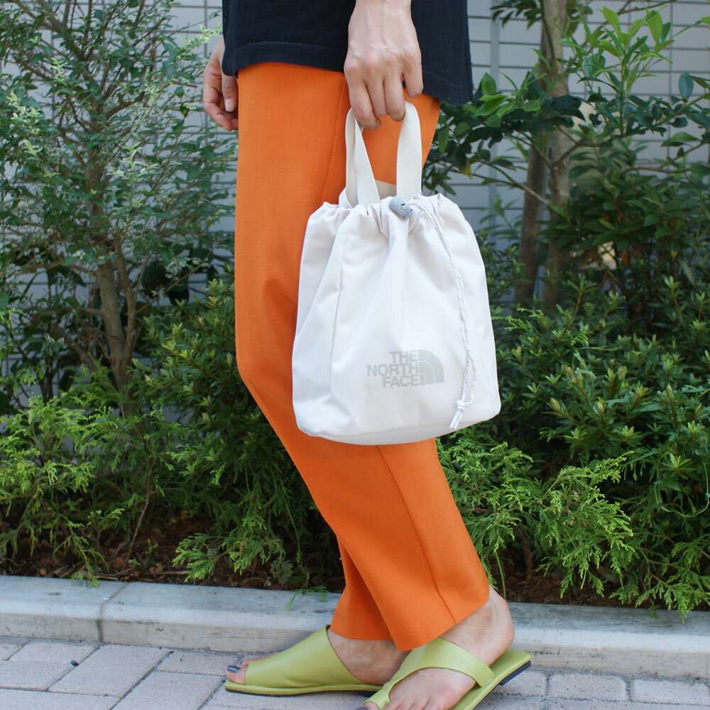 新品 ザ・ノースフェイス ホワイトレーベル THE NORTH FACE WHITE LABEL WL BUCKET BAG MINI バケットバッグ かごバッグ CREAM クリーム レディース 新作 グッズ 39ショップ