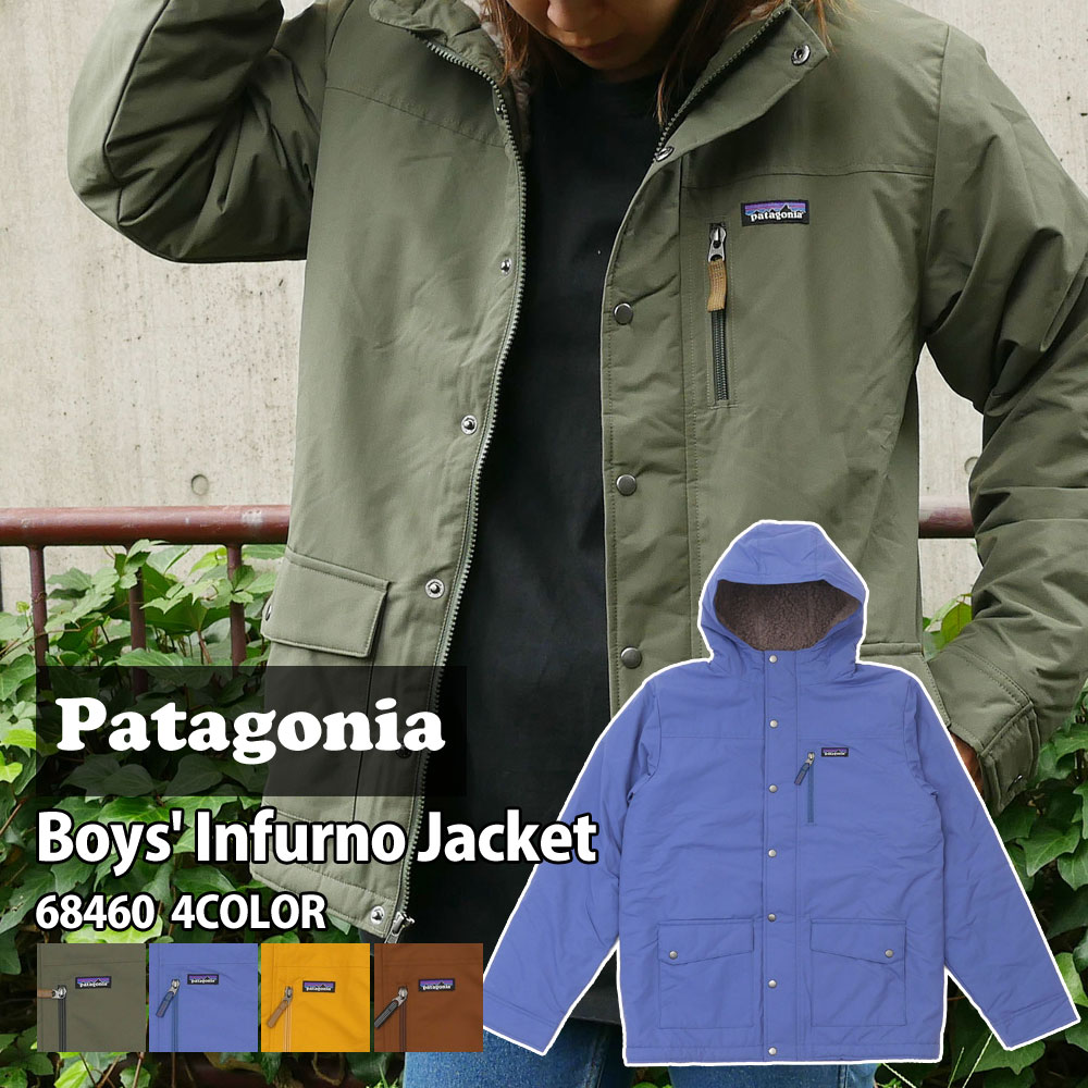 正規品・本物保証 新品 パタゴニア Patagonia Boys' Infurno Jacket ボーイズ インファーノ ジャケット 68460 レディース アウトドア キャンプ OUTERのサムネイル