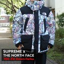 シュプリーム 正規品・本物保証 新品 シュプリーム SUPREME x ザ ノースフェイス THE NORTH FACE 700-Fill Down Parka ダウン ジャケット MULTICOLOR DRAGON メンズ OUTER