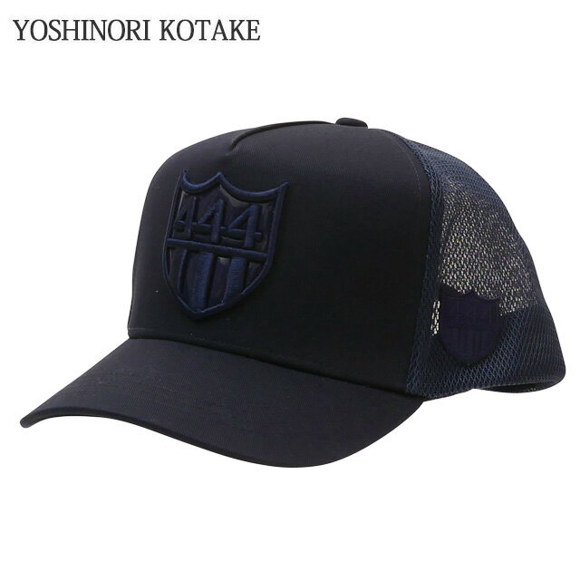 正規品 本物保証 新品 ヨシノリコタケ YOSHINORI KOTAKE x バーニーズ ニューヨーク BARNEYS NEWYORK BLACK LINE 444 ENAMEL MESH CAP キャップ NAVYxNAVY メンズ ヘッドウェア