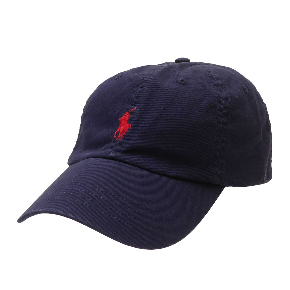 正規品・本物保証 新品 ポロ ラルフローレン POLO RALPH LAUREN Classic Baseball Cap 6パネル キャップ NEWPORT NAVY RED ネイビー レッド メンズ レディース 新作 ヘッドウェア