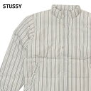 正規品 本物保証 新品 ステューシー STUSSY Stripe Down Puffer Jacket ダウンジャケット BONE ボーン メンズ OUTER