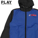 KiE{ۏ Vi vC RfM\ PLAY COMME des GARCONS x P[EFC K-WAY PACKABLE FULL ZIP JACKET WPbg BLACKxBLUE Y OUTER