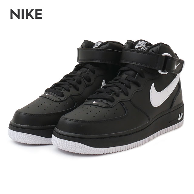 楽天CliffEdgeR正規品・本物保証 新品 ナイキ NIKE AIR FORCE 1 MID 07 エアフォース1 BLACK/WHITE-BLACK DV0806-001 メンズ レディース 新作 フットウェア