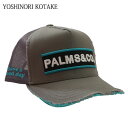 KiE{ۏ Vi VmR^P YOSHINORI KOTAKE x p[XAhR[ PALMS&CO. SC EMB Twill Cap Lbv GRAY O[ DF Y V wbhEFA