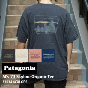 正規品・本物保証 新品 パタゴニア Patagonia 23SS M's '73 Skyline Organic Tee 73 スカイライン オーガニック Tシャツ 37534 メンズ レディース アウトドア キャンプ 山 海 サーフィン ハイキング 山登り フェス 2023SS SP23 新作 半袖Tシャツ