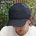 正規品 本物保証 新品 アークテリクス ARC 039 TERYX Bird Trucker Curved キャップ X000006120 X000007764 BLACK ブラック 黒 メンズ レディース ヘッドウェア