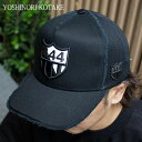 楽天CliffEdgeR正規品・本物保証 新品 ヨシノリコタケ YOSHINORI KOTAKE 2TONE 444LOGO MESH CAP メッシュキャップ BLACK ブラック メンズ レディース 新作 ヘッドウェア