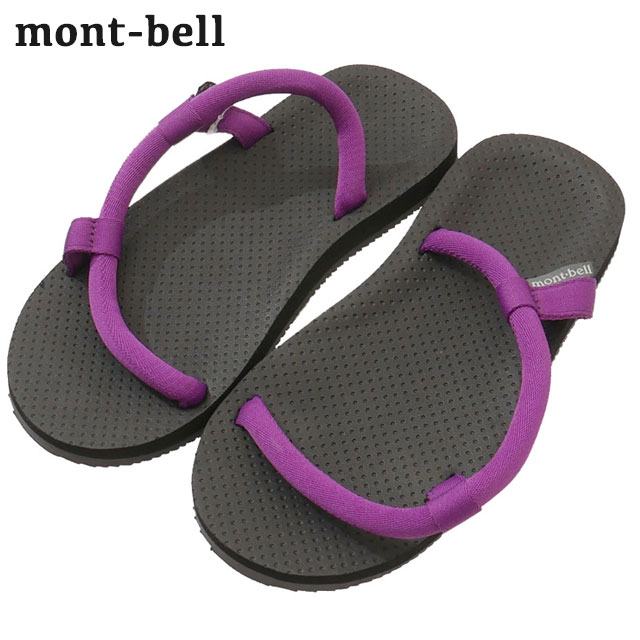 モンベル サンダル メンズ 正規品・本物保証 新品 モンベル mont-bell Sock-On Sandals ソックオンサンダル PURPLE パープル メンズ レディース 1129476 メンズ アウトドア キャンプ 山登り ハイキング 新作 ETK024 フットウェア 39ショップ