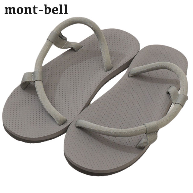 モンベル サンダル メンズ 正規品・本物保証 新品 モンベル mont-bell Sock-On Sandals ソックオンサンダル GRAY グレー メンズ レディース 1129476 メンズ アウトドア キャンプ 山登り ハイキング 新作 ETK024 フットウェア 39ショップ