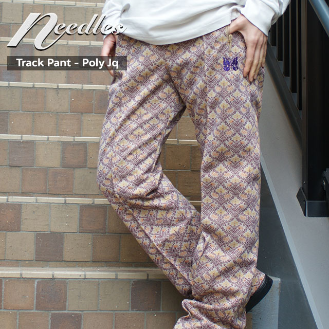 【数量限定特別価格】 新品 ニードルズ NEEDLES Track Pant Poly Jq トラック パンツ ARABESQUE メンズ 新作 パンツ