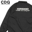 正規品 本物保証 新品 コムデギャルソン CDG COMME des GARCONS COACH JACKET コーチジャケット BLACK ブラック メンズ 新作 OUTER