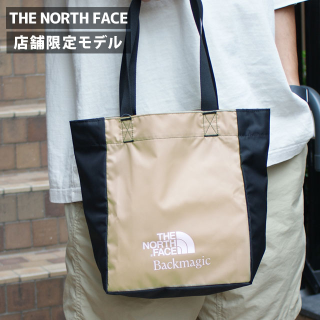 ノースフェイス トートバッグ メンズ 正規品・本物保証 新品 ザ・ノースフェイス THE NORTH FACE Backmagic 店舗限定 TNF BM LOOP Tote S トートバッグ BK(ツイルベージュxブラック) NM82246R メンズ レディース 新作 グッズ