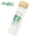 正規品 本物保証 新品 ラルフズ コーヒー Ralph 039 s Coffee GLASS WATER BOTTLE ウォーター ボトル 水筒 CLEAR ポロ ラルフローレン POLO RALPH LAUREN グッズ