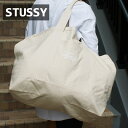 KiE{ۏ Vi Xe[V[ STUSSY CANVAS EXTRA LARGE TOTE BAG g[gobO NATURAL i` V ObY