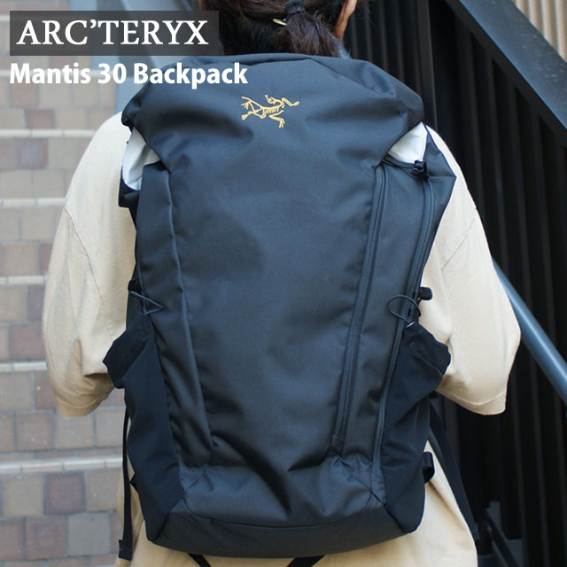 アークテリクス リュック メンズ 正規品・本物保証 新品 アークテリクス ARC'TERYX Mantis 30 Backpack マンティス30 バックパック BLACK X000006705 グッズ
