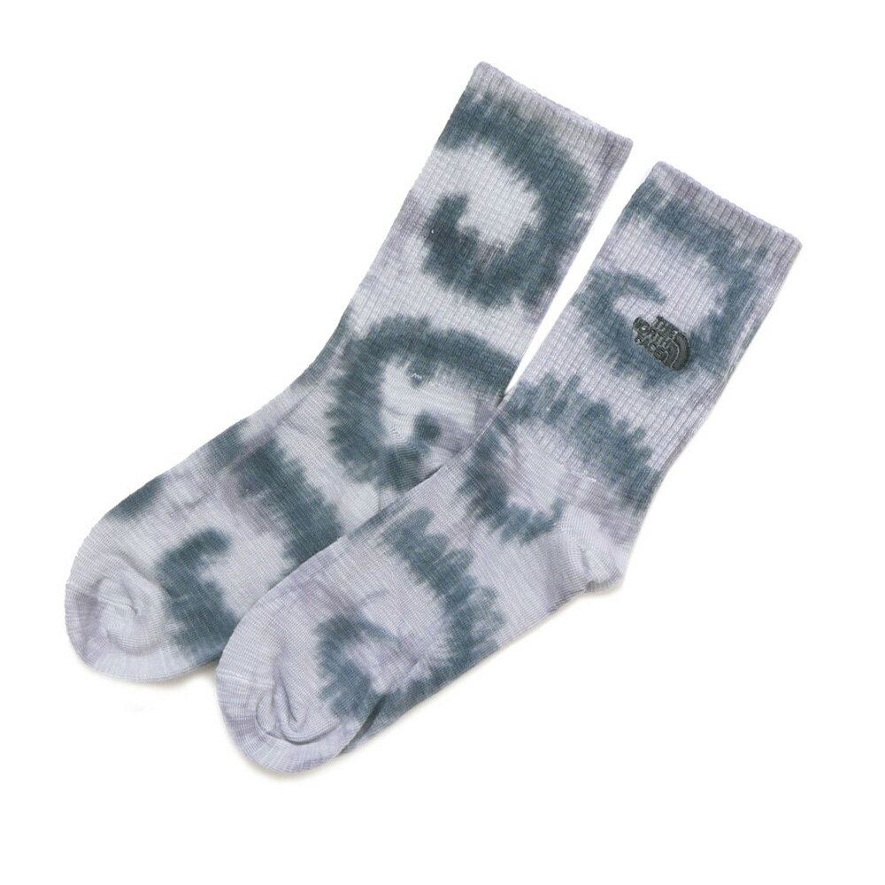 楽天CliffEdgeR正規品・本物保証 新品 ザ・ノースフェイス ホワイトレーベル THE NORTH FACE WHITE LABEL NY4MP01L TIE-DYE SOCKS ソックス 靴下 GREY メンズ レディース 新作 グッズ