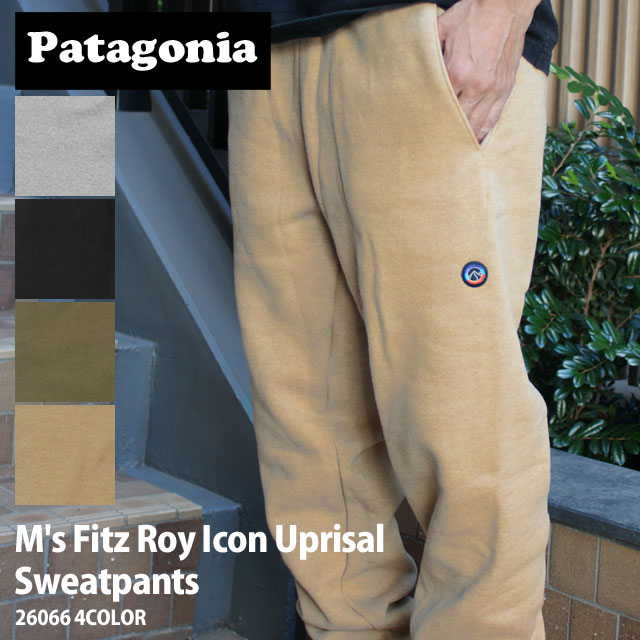 正規品 本物保証 新品 パタゴニア Patagonia M 039 s Fitz Roy Icon Uprisal Sweatpants メンズ フィッツロイ アイコン アップライザル スウェットパンツ 26066 アウトドア キャンプ 山 海 サーフ パンツ