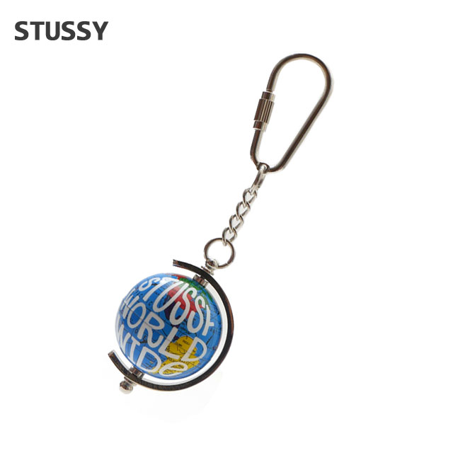 正規品 本物保証 新品 ステューシー STUSSY GLOBE KEYCHAIN キーチェーン キーホルダー MULTI マルチ メンズ レディース 新作 グッズ