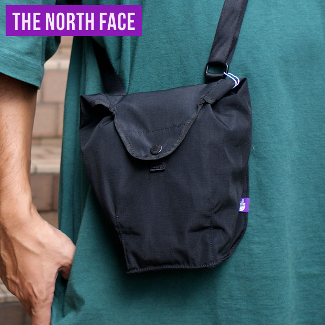楽天CliffEdgeR正規品・本物保証 新品 ザ・ノースフェイス パープルレーベル THE NORTH FACE PURPLE LABEL Mountain Wind Shoulder Bag ショルダーバッグ スマホショルダー ポーチ K（BLACK） 新作 NN7359N グッズ