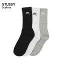 サイズ(cm) 全長 FREE 40 スタッフコメントワールドワイドブランド、STUSSYのアイテムが各種入荷！サイドに落とし込まれたブランドロゴがアピールバッチリのソックスです！デイリーで使える普遍的なデザインで、足底部分を厚めに仕上げることで耐久性にも優れた快適な履き心地を誇ります♪プレゼントにも喜ばれること間違い無しです！是非この機会に！！ ※こちらは単品での販売になります。商品以外の付属品はありませんので予めご了承ください。当店取り扱い商品は全て100%本物・正規商品となります。信頼・安心をモットーにお客様のショッピングを全力でサポート致します。サイズ等、質問がございましたらお気軽にお問い合わせ下さい。 ※当店取扱い商品は他サイトでも同時に販売しておりますので時間差で売り切れる場合がございます。予めご了承ください。 カラーBLACK/WHITE/GREY HEATHER素材コットン80% ナイロン17% ポリウレタン3%