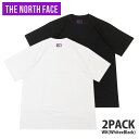 正規品 本物保証 新品 ザ ノースフェイス パープルレーベル THE NORTH FACE PURPLE LABEL Pack Field Tee Tシャツ 2枚セット 新作 NT3364N nanamica ナナミカ 紫タグ アウトドア 半袖Tシャツ