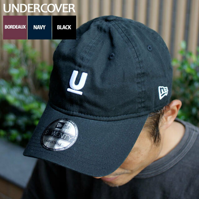 正規品 本物保証 新品 アンダーカバー UNDERCOVER x ニューエラ NEW ERA U 9TWENTY CAP キャップ Uロゴ BEAR アンダーバー MAD 高橋盾 JUN TAKAHASHI ヘッドウェア