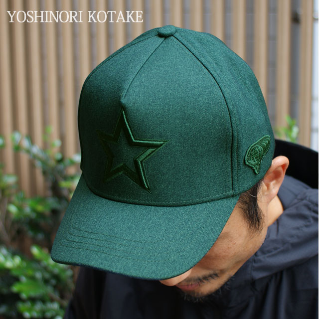 正規品 本物保証 新品 ヨシノリコタケ YOSHINORI KOTAKE x ビームスゴルフ BEAMS GOLF STAR LOGO CAP キャップ 新作 エンブレム ゴルフキャップ スポーツ ヘッドウェア