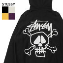 正規品・本物保証 新品 ステューシー STUSSY SKULL BONES PIG DYED HOOD スウェットパーカー メンズ 新作 SWT/HOODY