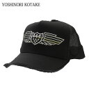 KiE{ۏ Vi VmR^P YOSHINORI KOTAKE WING LOGO MESH CAP Lbv V Gu StLbv X|[c wbhEFA