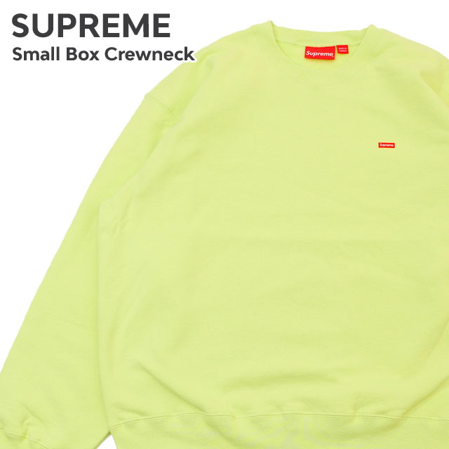 正規品・本物保証 新品 シュプリーム SUPREME Small Box Crewneck クルー スウェット メンズ 新作 ストリート スケート スケーター SWT/HOODY