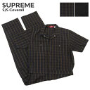 正規品・本物保証 新品 シュプリーム SUPREME S/S Coverall カバーオール オーバーオール ツナギ メンズ 新作 ストリート スケート スケーター OUTER