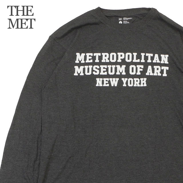 正規品・本物保証 新品 メトロポリタン美術館 The Metropolitan Museum of Art MET Met Campus Long-Sleeve Tee 長袖Tシャツ メンズ ミュージアムショップ 限定 国内未発売 TOPS