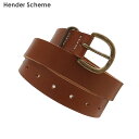 KiE{ۏ Vi G_[XL[} Hender Scheme Tanning Belt ^jO U[ xg Y fB[X V ObY