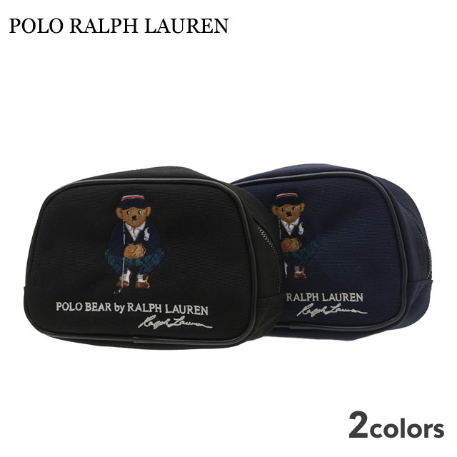 ラルフローレン ゴルフウェア レディース 正規品・本物保証 新品 ポロ ラルフローレン POLO RALPH LAUREN POLO BEAR SMALL GOLF POUCH ポロ ベア ゴルフ ポーチ ポニー RLX POLO GOLF ポロゴルフ MAGFBGS0H820002 グッズ