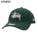 KiE{ۏ Vi Xe[V[ STUSSY j[G New Era BASIC 9TWENTY CAP Lbv Y fB[X V wbhEFA