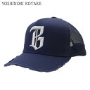 KiE{ۏ Vi VmR^P YOSHINORI KOTAKE x r[XSt BEAMS GOLF BG LOGO MESH CAP S bV Lbv Y fB[X V gbJ[ wbhEFA